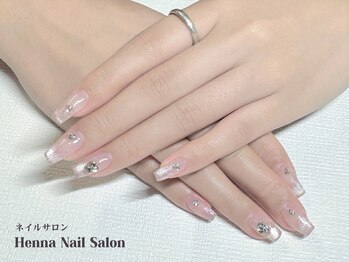 ヘンナ(Henna)/猫の目のような神秘ネイル