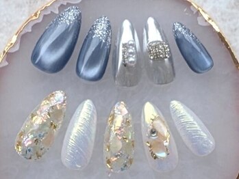 ジュネルの写真/花嫁様/成人式/ライブ等イベントNailが得意な人気店！しっかり相談で気持ちもジュエリー級♪持込画像OK！