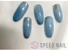 スピードネイル アンド アイ 宮交シティ店/#198【マグネット×ミラー】