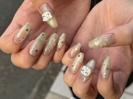 キティちゃんネイル