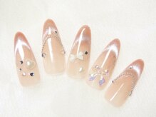 ネイルサロン べルフ(nail salon Verf)/マグネット×フレンチ♪