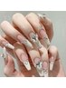 【Hand】チップスカルプ☆持ち込み10本つけ題150分¥14,200