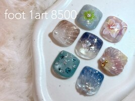 ＊フット親指アート¥8500＊