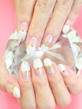 ネイルサロン パピヨン(Nail Salon Papillon)/ホワイトボヘミアン＊