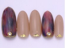 ネイリックス 栄ガスビル(NAILX)/秋色ネイル