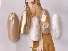 ネイルサロンフォーユー(for u)/ニュアンスミラー♪￥6980