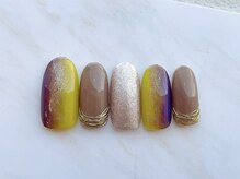 ルミエ(Lumie)/ぶどうグラデネイル