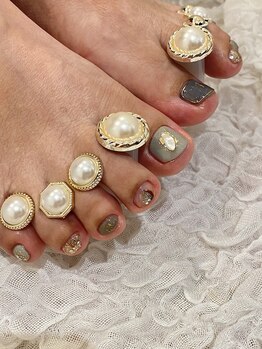 ヴェールサラン(Veil Saran)/秋冬ニュアンスアート