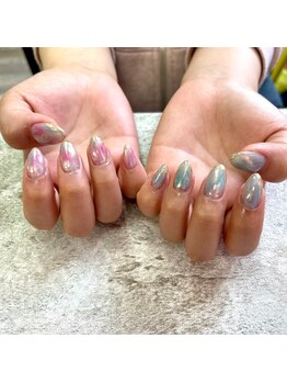 モレリア(morelia)/オーロラニュアンスネイル