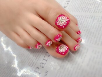 ネイルサロン ヒルズ(nail salon Hills)/親指アートコース