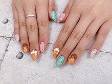 ネイル ビューティーマジック 葛西本店/アイスクリームネイル