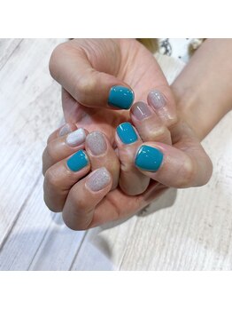 ネイルアンドまつ毛エクステ ルーナ イオン多摩平の森店/定額デザイン♪