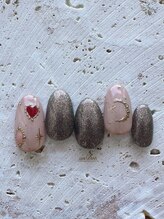 アンドット(anDot.)/ハート&月アート