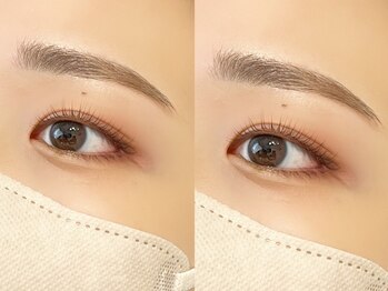 リアアイズ(Li'a eyes)の写真/カウンセリング重視で1人1人に合った似合わせデザイン・骨格診断で魅せる眉ラインを生み出します☆