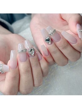 クイーンズビューティーサロン 新宿本店(Queen's beauty salon)/チップ長さ出し10本やり放題