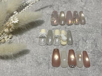 エイミー(amy.)の写真/【当店人気No.1☆デザイン定額￥8000】季節に合わせたデザインが毎月更新！10種類から選べるお得なプラン♪