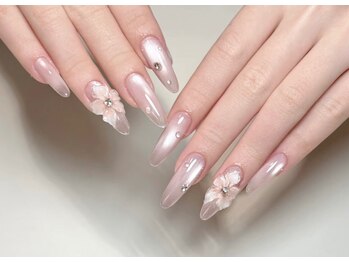 クリスタルネイルサロン(Crystal Nail)の写真/【ワンカラー￥4500◎】カラバリ豊富♪実力派スタッフたちによるスピード施術&大満足の仕上がり！！