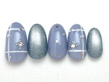 ブルーチェック￥13370