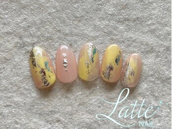 ラテネイル(Latte Nail)/10月定額デザイン Hand ver.