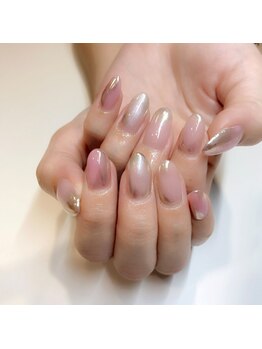 エムサロン 伊勢崎(emusalon)/ミラーネイル