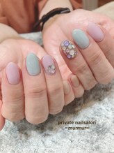 プライベート ネイルサロン マーマ(murmur)/埋め尽くしネイル