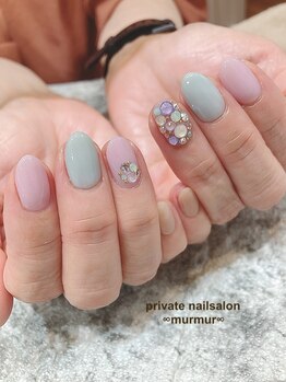 プライベート ネイルサロン マーマ(murmur)/埋め尽くしネイル