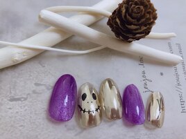 ハロウィンネイルコース