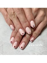 ユアサイド(yourside)/ハートホロネイル