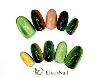 エリクサーネイル 神田(Elixir Nail)/シンプル/クーポン使用
