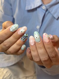 パステルネイル