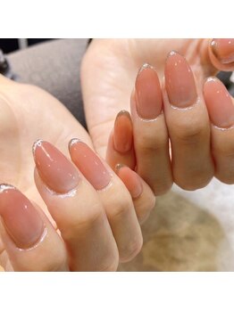 ラ ルミエール 緑店(la lumiere)の写真/《お手元が美しく見える》ネイルにこだわり！美フォルム,素肌に合わせた色,デザインで品のある美人ネイル◎