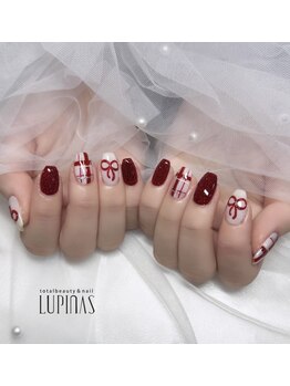 ルピナス(LUPINAS)/チェックネイル