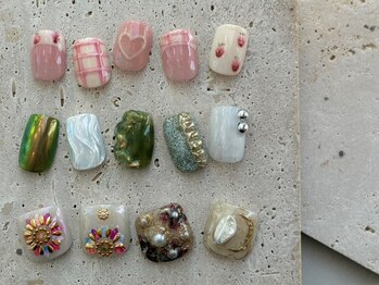 アネモナ(ANEMONA)の写真/最新トレンドから個性派まで◆ANEMONAでしかできないデザイン、だれとも被らないデザインをご提案☆