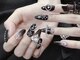 C.C. Nailsalon 上野・御徒町店の写真/【当店おすすめ★持ち込みデザイン4本（4本デザイン放題、時間内でパーツ付け放題）が6500円】当日予約OK◎