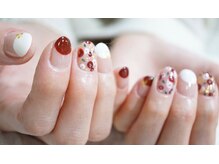 ネイル シスター(nail sister)/丸フレンチネイル