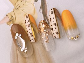 レオパードネイル♪￥7980