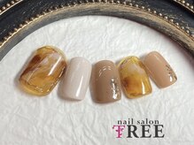 ネイルサロン トゥリー(TREE)/フットトレンド定額コース¥8800