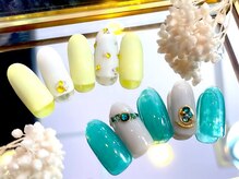 ネイルグラマラス 西新井店/《パラジェル》誕生石nail &nbsp;人気