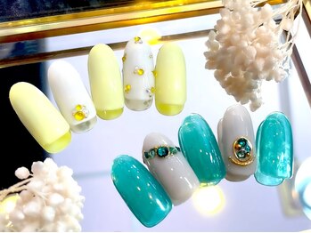 ネイルグラマラス 西新井店/《パラジェル》誕生石nail &nbsp;人気