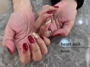 はあとねいる 古江店/◇店舗限定ボルドー水滴ネイル◇