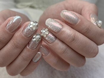 アトリエ リベルテ 市電通り店(atelier Liberte)/マグネットネイル ニュアンス