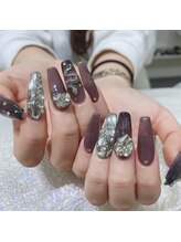 クイーンズビューティーサロン 新宿本店(Queen's beauty salon)/パラジェル対応　アートやり放題