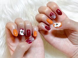 ハロウィンネイル