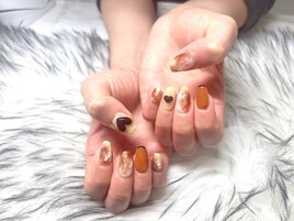 バレンタイン/ニュアンスネイル