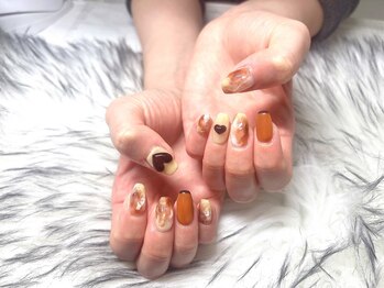 アンジュ(Ange)/バレンタイン/ニュアンスネイル