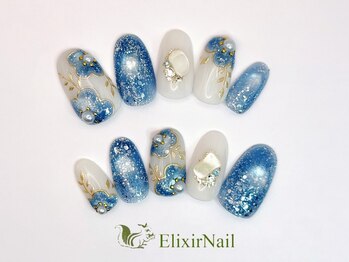 エリクサーネイル 池袋(Elixir Nail)/定額c やり放題/クーポン使用