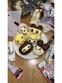 チルアンドアイ 千葉駅前店(Chill&Eye) 今年も某ゲームキャラクターのドーナツを作りました可愛い^o^