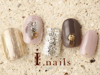 アイネイルズ 町田店(I nails)/うるうるピンクスタッズ8480円