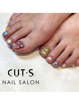 カッツ エステティックサロン 元町(CUT S)/春カラーfootネイル