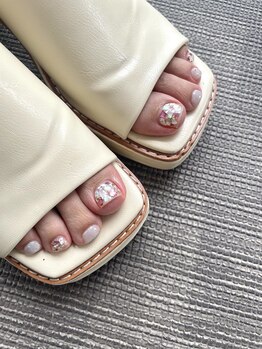 アンドエミニー エン ラボーテ(& EMINY 艶 la beaute)/フットネイル